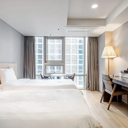 Haeundae Seacloud Hotel Residence Busan Exterior photo